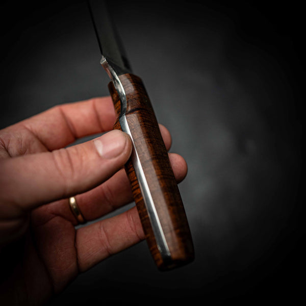 N690 Scout – Stonewashed | Ringed Gidgee Full Wood Handle