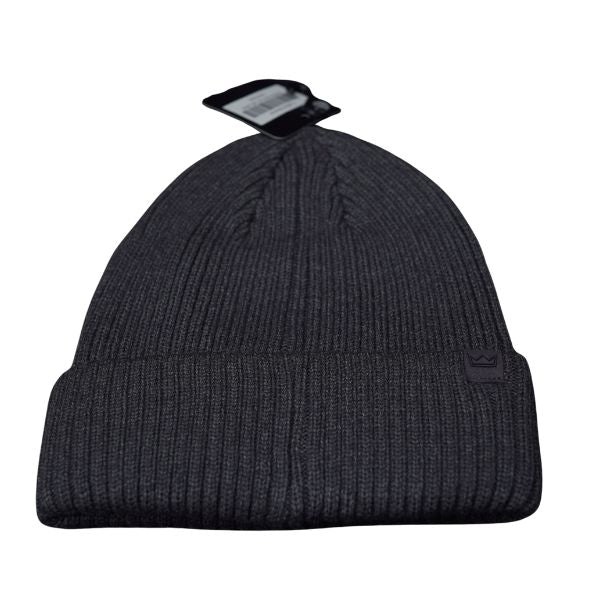 Fisherman’s Beanie – Black Melange