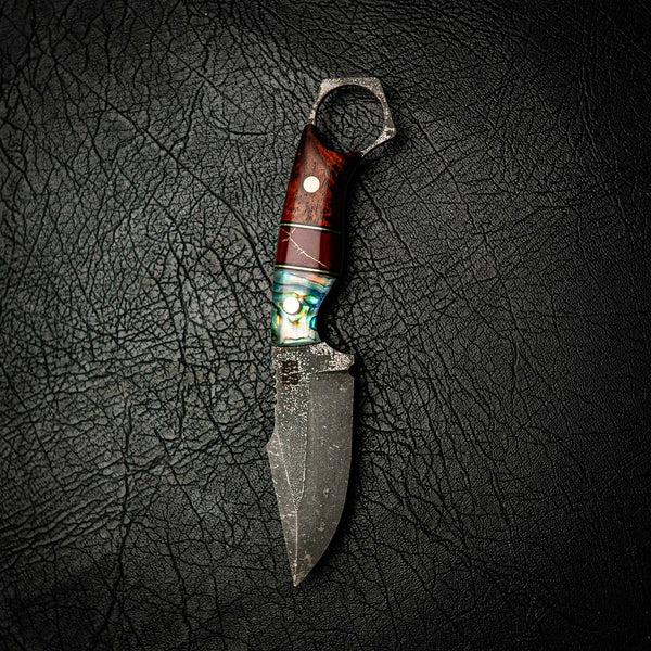 Mini Hunter – Abalone, TruStone, Brass & Honduran Rosewood