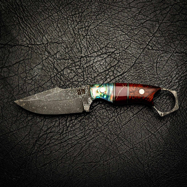 Mini Hunter – Abalone, TruStone, Brass & Honduran Rosewood