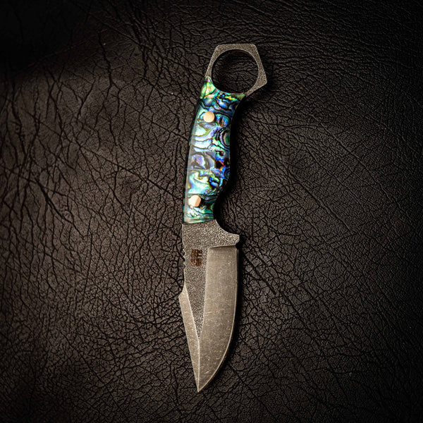 N690 Mini Hunter – Full Abalone (Paua)