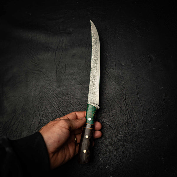 Breaker Knife – Damascus San Mai