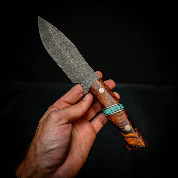 Tracker — Stonewashed N690 | Arizona Ironwood & TruStone