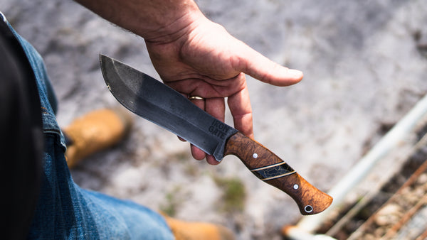 Carbon Steel Bear Knife