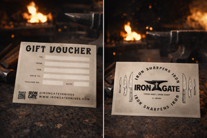Iron Gate Knives Gift Voucher — Iron Gate Knives | Handmade in Australia