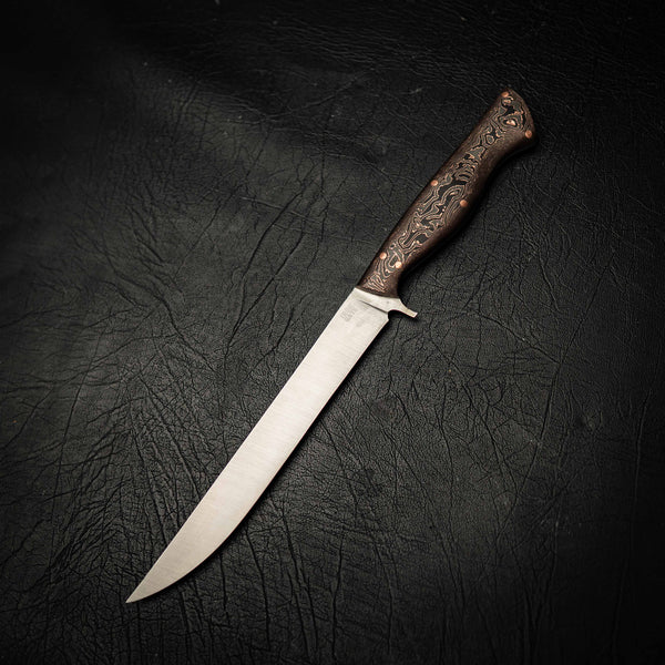 Nitro-V Fillet Knife - Carbon Fiber Handle