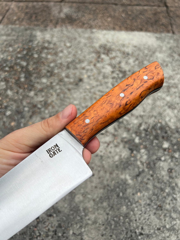 Sunset Fire Orange Santoku