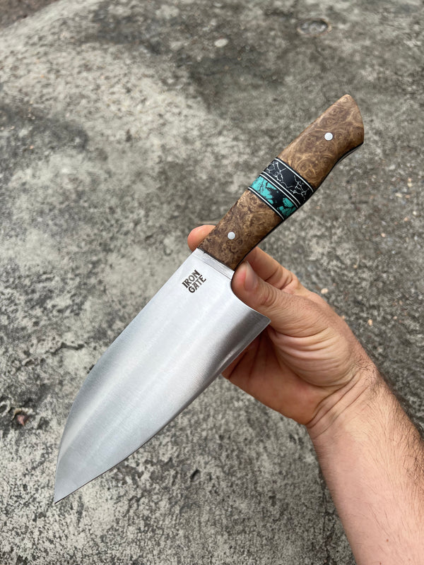 Santoku Chopper Hybrid with Trustone Spacer