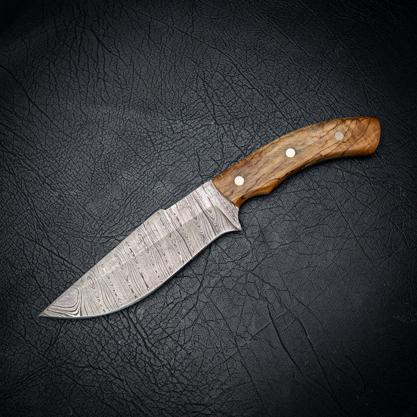 Hunter — Ladder Damascus / Spalted Maple