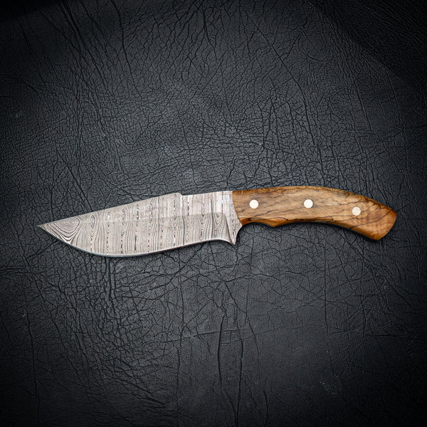 Hunter — Ladder Damascus / Spalted Maple