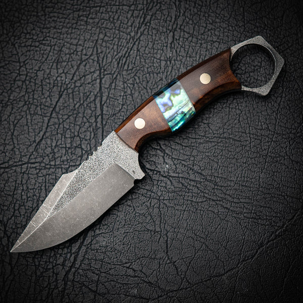 Mini Hunter – Ringed Gidgee & Abalone (Stonewashed)