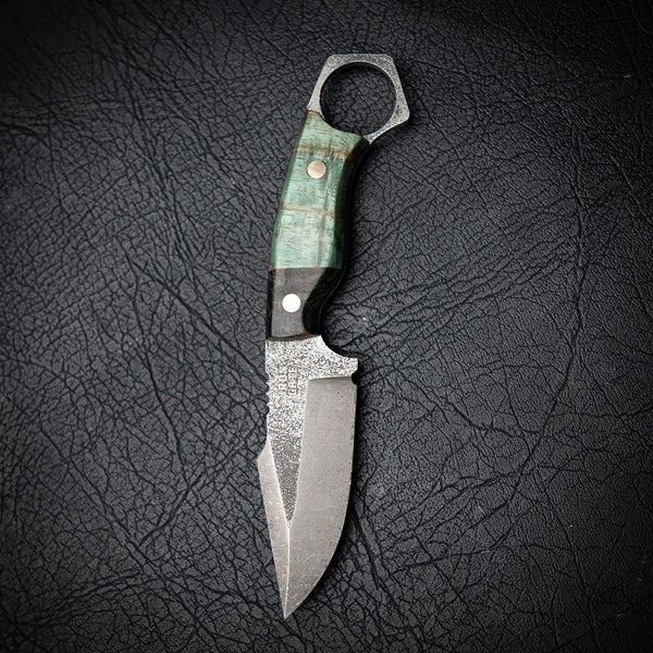 Mini Hunter – Dyed & Stabilised Birch Wood (Stonewashed)