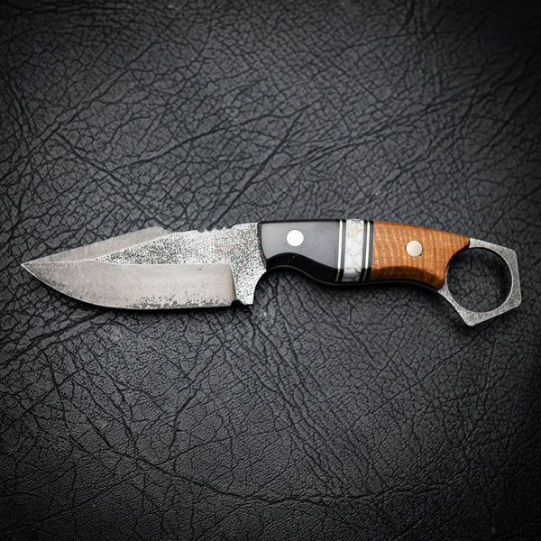 Mini Hunter – Figured Ash, White Trustone & Black Juma (Stonewashed)