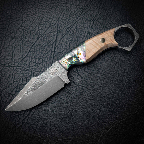 Mini Hunter – Figured Maple & Abalone Shell (Stonewashed)