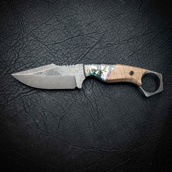 Mini Hunter – Figured Maple & Abalone Shell (Stonewashed)