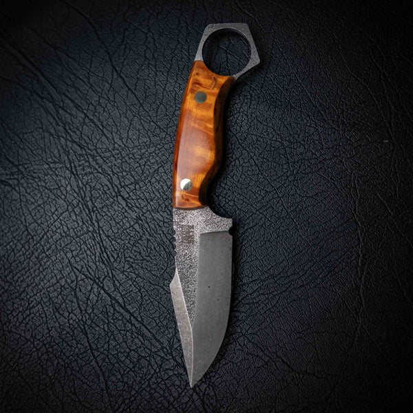 Mini Hunter – Orange Dyed Birch Wood (Stonewashed)