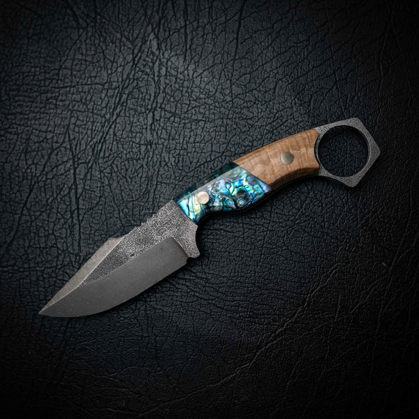 Mini Hunter – Figured Ash & Abalone Shell (Stonewashed)