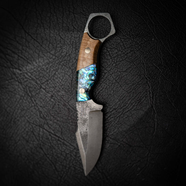 Mini Hunter – Figured Ash & Abalone Shell (Stonewashed)