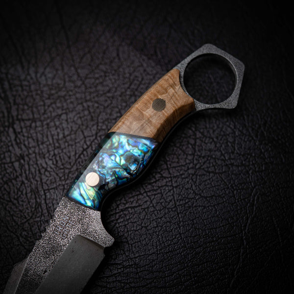 Mini Hunter – Figured Ash & Abalone Shell (Stonewashed)