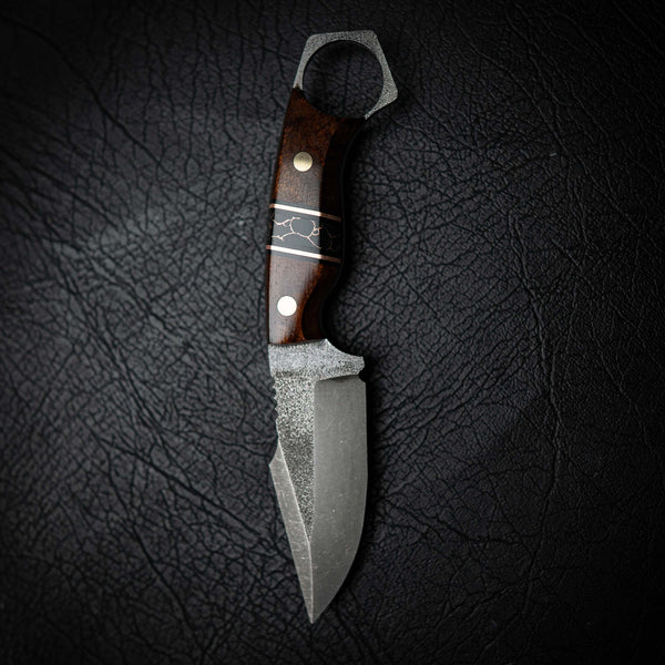 Mini Hunter – Ringed Gidgee & Copper Trustone (Stonewashed)