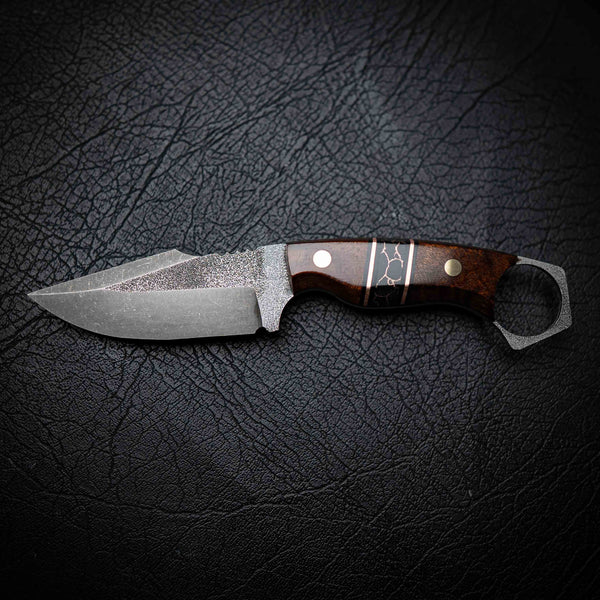 Mini Hunter – Ringed Gidgee & Copper Trustone (Stonewashed)