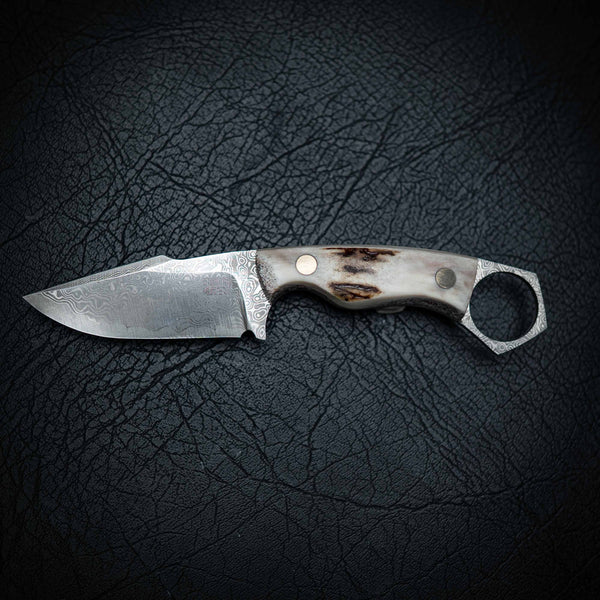 Mini Hunter – Full Fallow Deer Antler (Stonewashed)