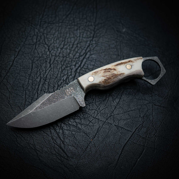 Mini Hunter – Full Fallow Deer Antler (Stonewashed)