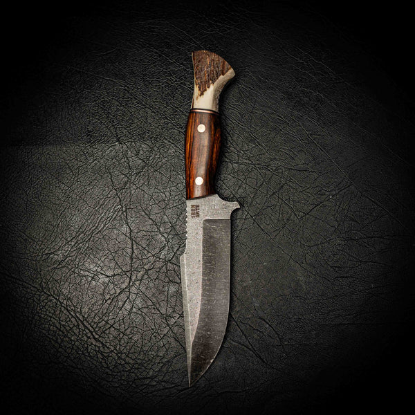 N690 Stonewashed Hunter — Ironwood & Antler