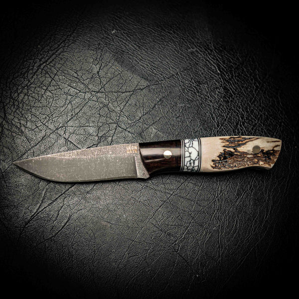 N690 Bushcraft – Antler, TruStone & African Blackwood