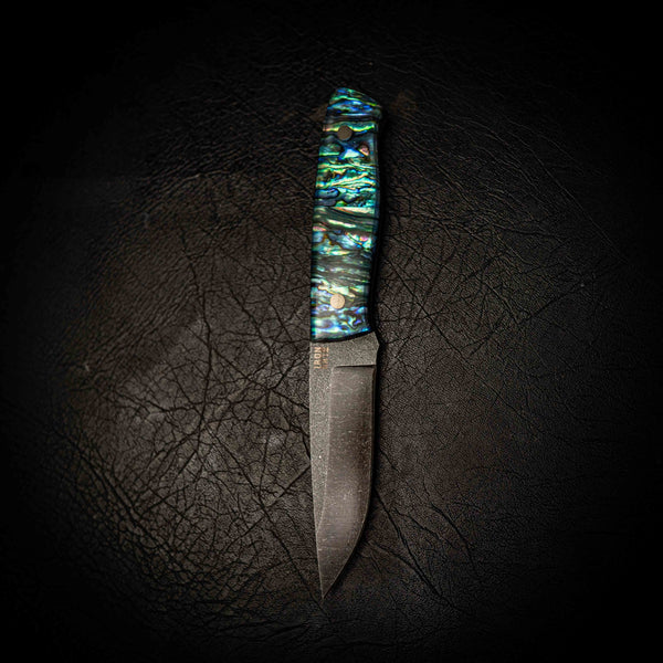 N690 Bushcraft – Full Abalone Handle