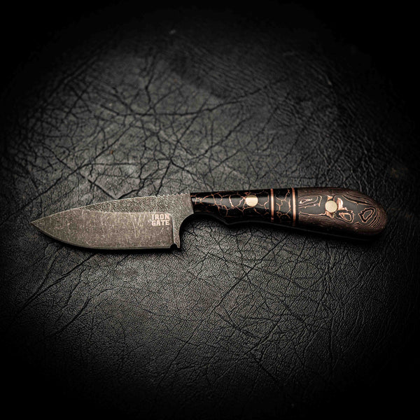 N690 Ergo Skinner – Copper Infused TruStone, Copper Spacers & Carbon Fiber