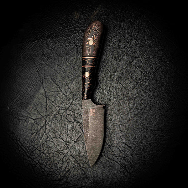 N690 Ergo Skinner – Copper Infused TruStone, Copper Spacers & Carbon Fiber