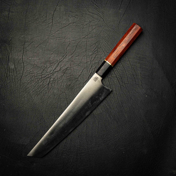Sujihiki Kitchen Knife - N690 Buffalo Horn Ironwood