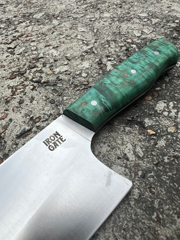 Emerald Green Santoku Chopper Hybrid