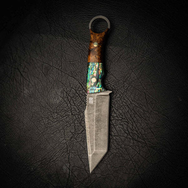 N690 Tanto – Stonewashed Finish