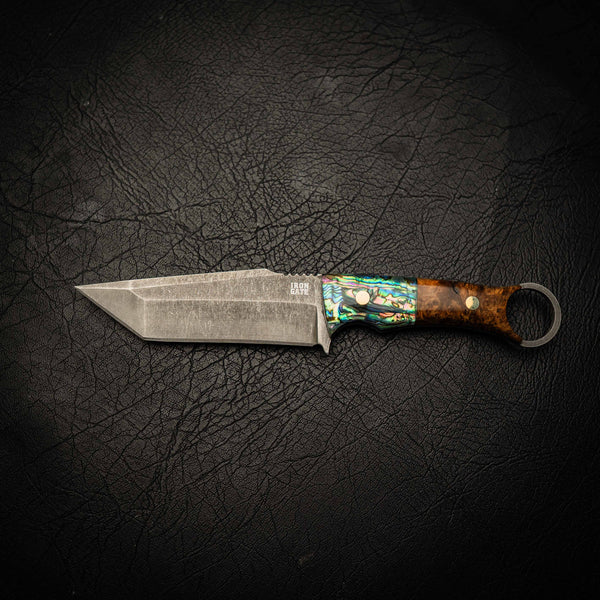 N690 Tanto – Stonewashed Finish