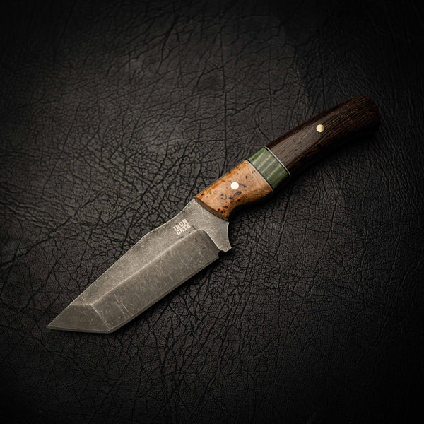 N690 Tanto – Stonewashed Finish