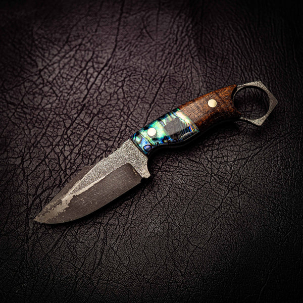 N690 Mini Hunter – Abalone (Paua) and Tasmanian Blackwood