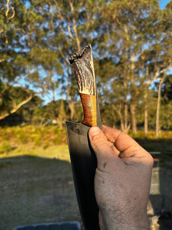 Carbon Steel Santoku