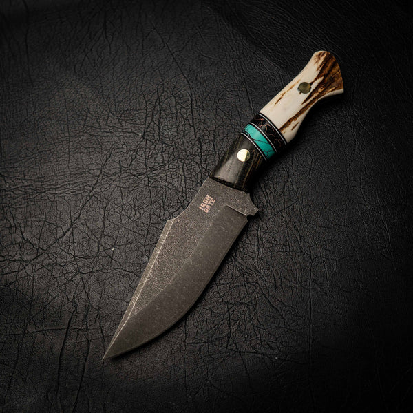 Elmax Hunter – Stabilised Black Padauk & Double TruStone Spacers