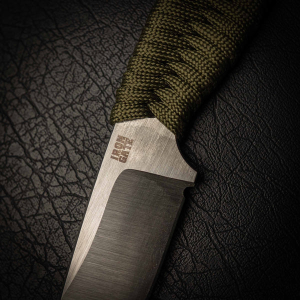 Paracord Drop Point – Dark Green Paracord