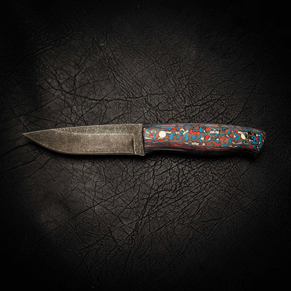 N690 Bushcraft Knife – Dark Stonewash