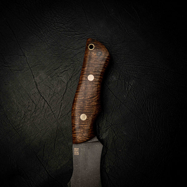 Stonewashed Kukri - Master Grade Figured Handle