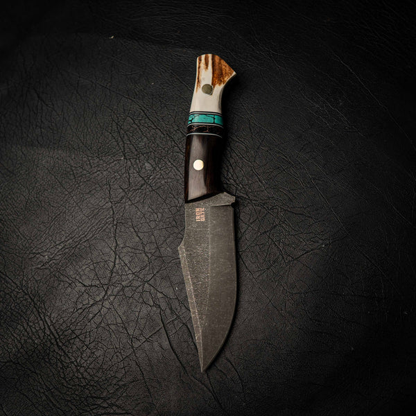 Elmax Hunter – African Blackwood, TruStone Inlay & Deer Antler