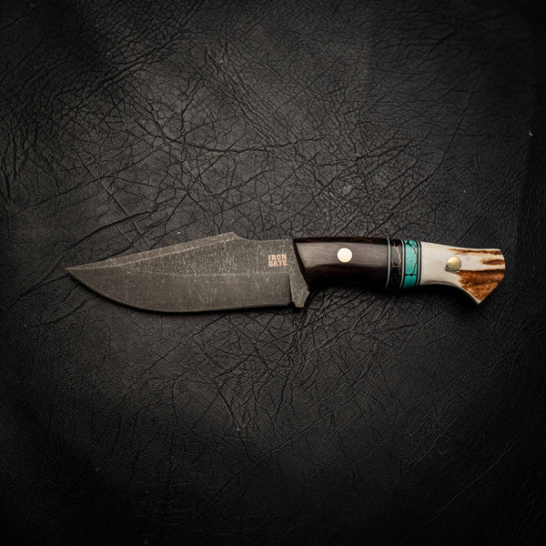 Elmax Hunter – African Blackwood, TruStone Inlay & Deer Antler