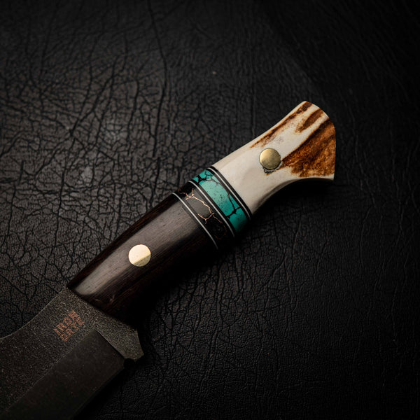 Elmax Hunter – African Blackwood, TruStone Inlay & Deer Antler