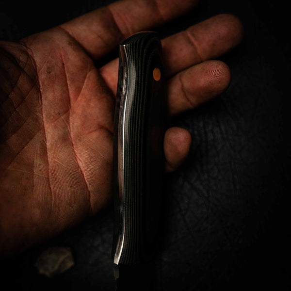 N690 Bushcraft Knife – Dark Stonewash