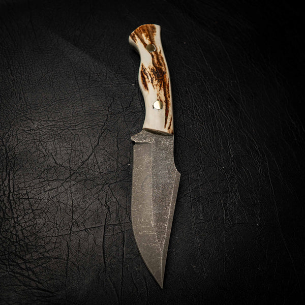 Elmax Hunter – Full Fallow Deer Antler Handle