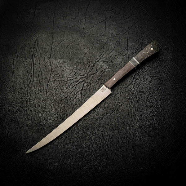 Flexxy Fillet – Wenge, Maple Inlay & Black Dyed Maple Burl