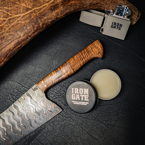 The Stockton Chef Knife - Bakers Forge Steel